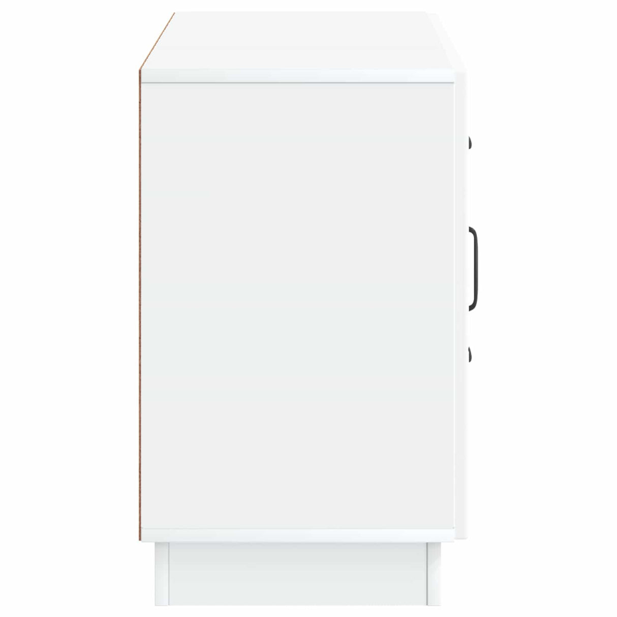vidaXL Dressoir met lade Wit 89 x 34,5 x 57 cm Bewerkt hout