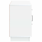 vidaXL Dressoir met lade Wit 89 x 34,5 x 57 cm Bewerkt hout