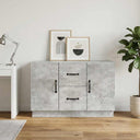 vidaXL Dressoir met lade Wit 89 x 34,5 x 57 cm Bewerkt hout