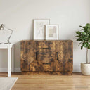 vidaXL Dressoir met lade Wit 89 x 34,5 x 57 cm Bewerkt hout