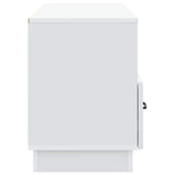 vidaXL TV Cabinet with Drawer White 102x34.5x47 cm Engineered Wood
