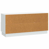 vidaXL TV Cabinet with Drawer White 102x34.5x47 cm Engineered Wood