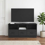 vidaXL TV Cabinet with Drawer White 102x34.5x47 cm Engineered Wood