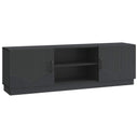 vidaXL TV Cabinet Black 150x31x47 cm Engineered Wood