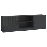 vidaXL TV Cabinet Black 150x31x47 cm Engineered Wood