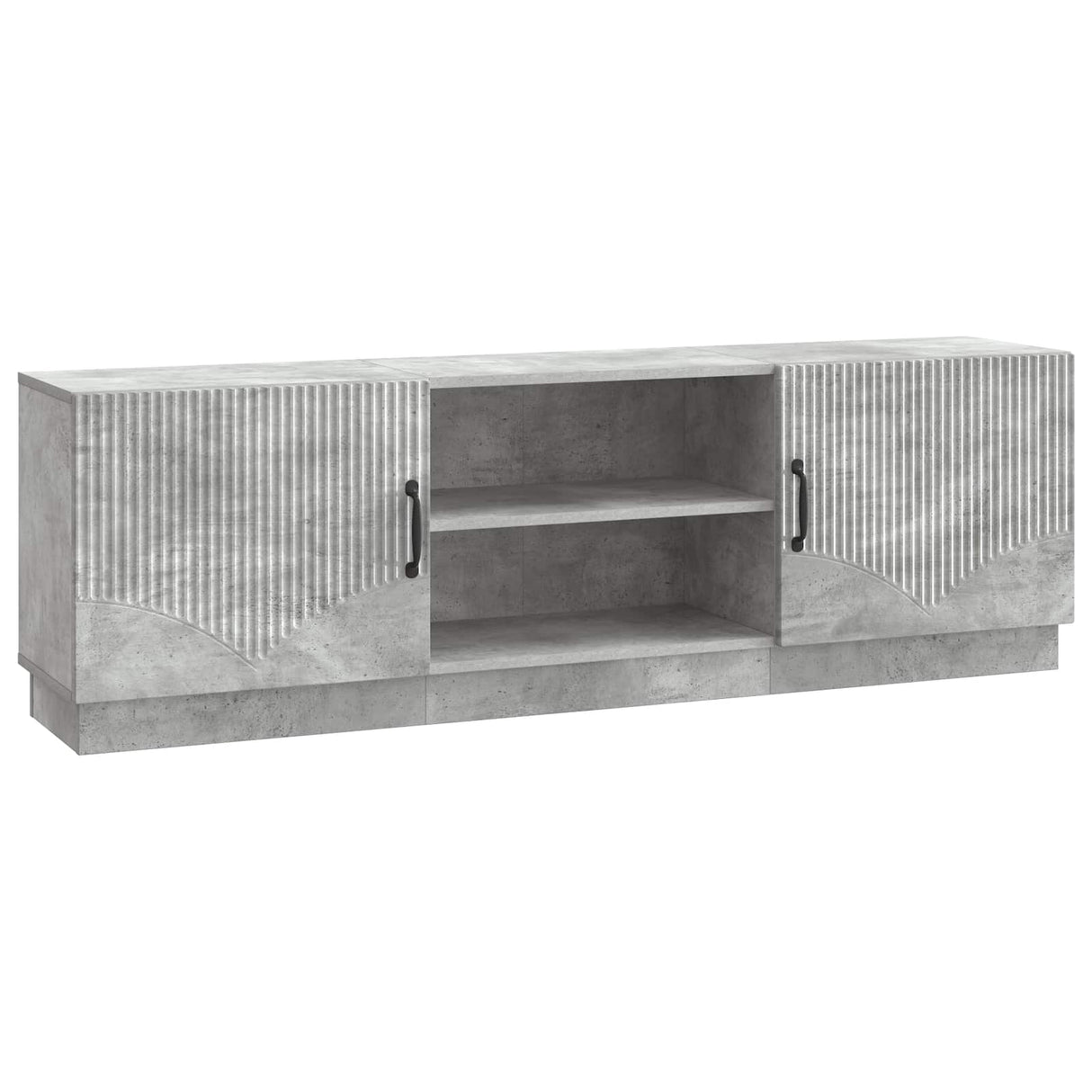 vidaXL TV Cabinet Black 150x31x47 cm Engineered Wood