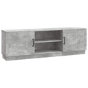 vidaXL TV Cabinet Black 150x31x47 cm Engineered Wood