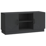 vidaXL TV Kast Zwart 102 x 34,5 x 47 cm Bewerkt hout