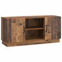 vidaXL TV Kast Zwart 102 x 34,5 x 47 cm Bewerkt hout