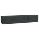vidaXL TV Cabinet with Drawer Black 147 x 34.5 x 27 cm Engineered Wood