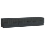 vidaXL TV Cabinet with Drawer Black 147 x 34.5 x 27 cm Engineered Wood