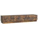 vidaXL TV Cabinet with Drawer Black 147 x 34.5 x 27 cm Engineered Wood