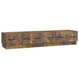 vidaXL TV Cabinet with Drawer Black 147 x 34.5 x 27 cm Engineered Wood