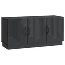 vidaXL TV Kast Zwart 99 x 34,5 x 47 cm Bewerkt hout