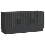 vidaXL TV Kast Zwart 99 x 34,5 x 47 cm Bewerkt hout