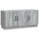 vidaXL TV Kast Zwart 99 x 34,5 x 47 cm Bewerkt hout