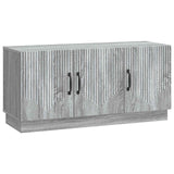vidaXL TV Kast Zwart 99 x 34,5 x 47 cm Bewerkt hout