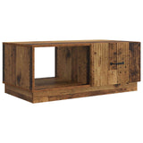 vidaXL Coffee table Black 90x50x37 cm Engineered wood