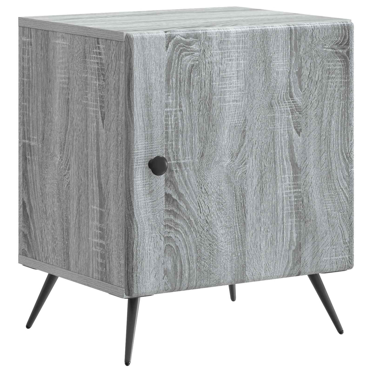 vidaXL Nachtkastje 2 pcs Wit 43 x 34,5 x 50 cm Bewerkt hout
