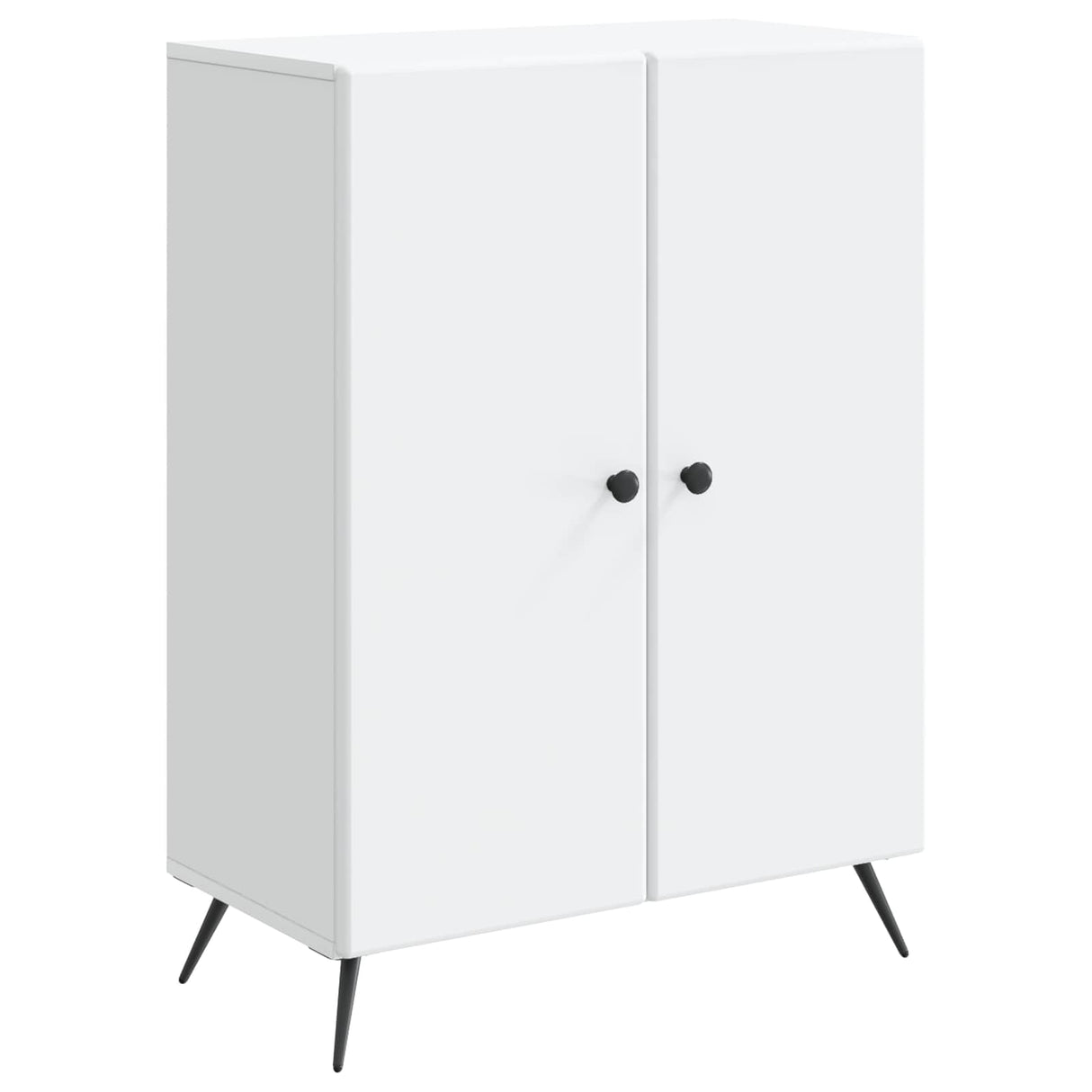 vidaXL Dressoir Wit 66 x 34,5 x 90 cm Bewerkt hout