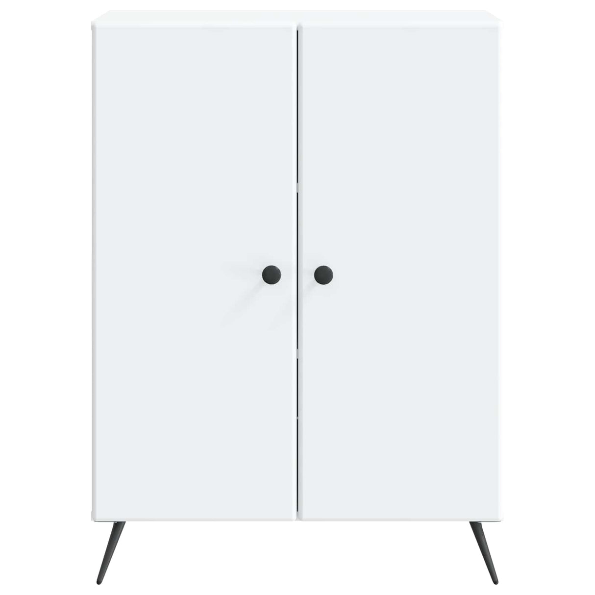 vidaXL Dressoir Wit 66 x 34,5 x 90 cm Bewerkt hout