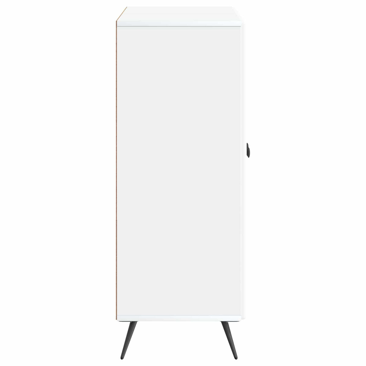 vidaXL Dressoir Wit 66 x 34,5 x 90 cm Bewerkt hout