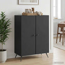 vidaXL Dressoir Wit 66 x 34,5 x 90 cm Bewerkt hout