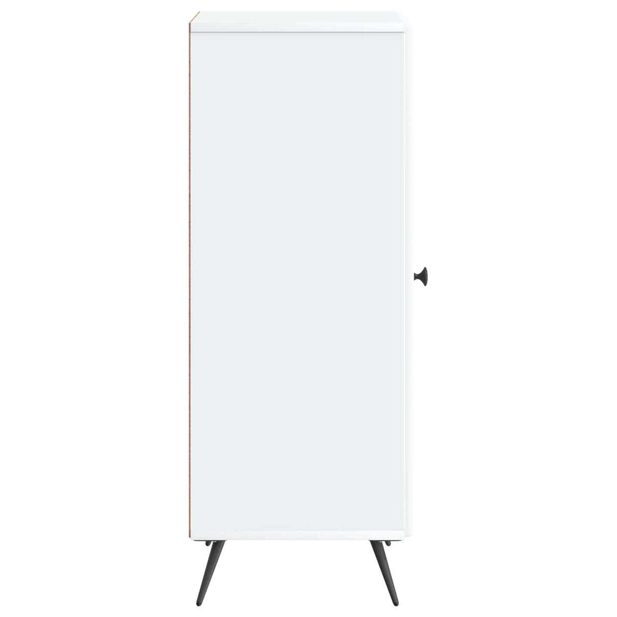 vidaXL Dressoir Wit 33 x 34,5 x 90 cm Bewerkt hout