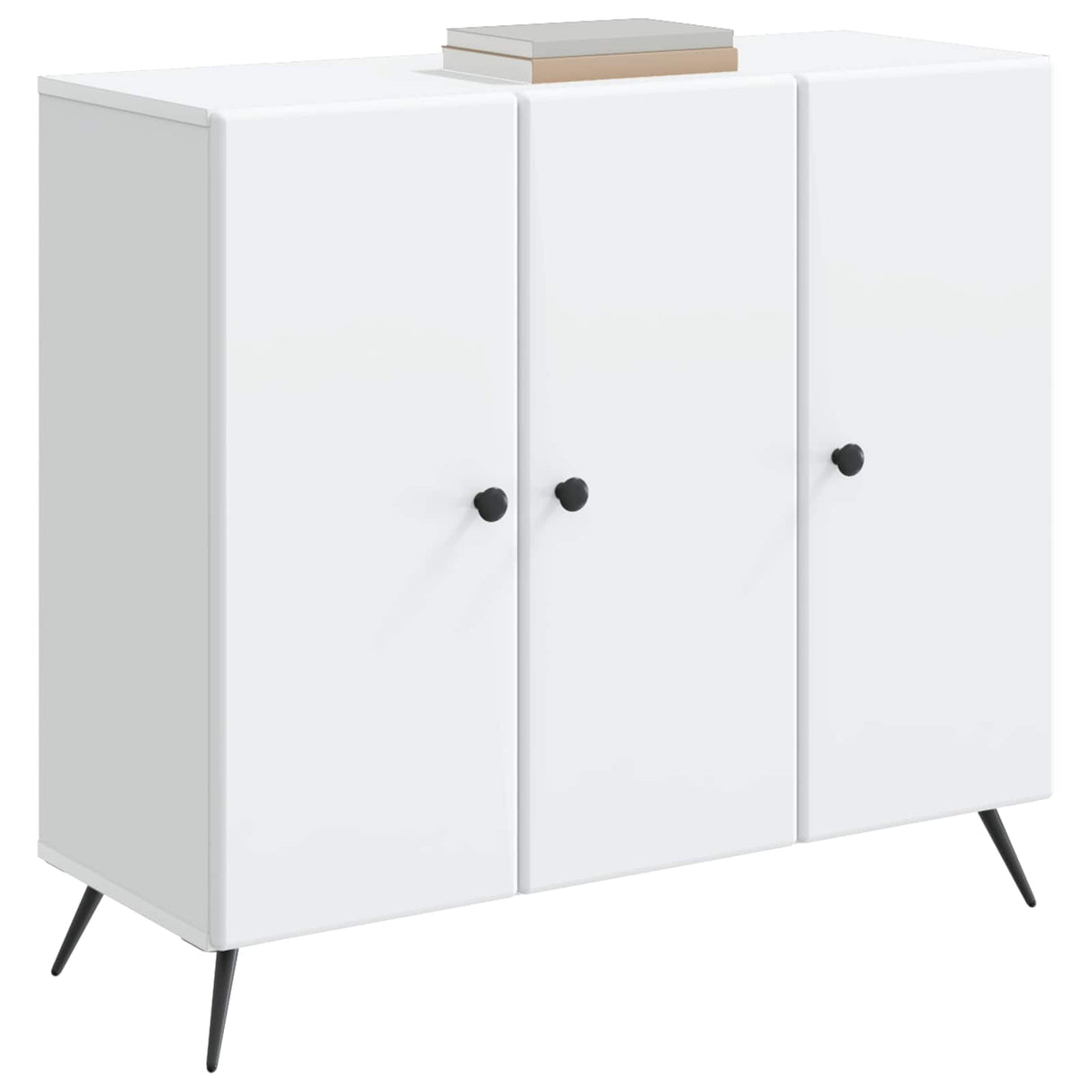 vidaXL Sideboard White 89 x 34.5 x 80 cm Engineered Wood