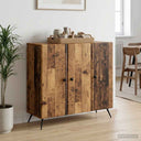 vidaXL Sideboard White 89 x 34.5 x 80 cm Engineered Wood
