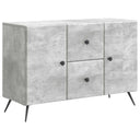 vidaXL Dressoir met lade Zwart 89 x 34,5 x 60 cm Bewerkt hout
