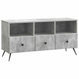 vidaXL TV Kast met lade Zwart 102 x 34,5 x 50 cm Bewerkt hout