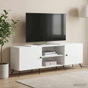 vidaXL TV Kast Wit 150 x 31 x 50 cm Bewerkt hout