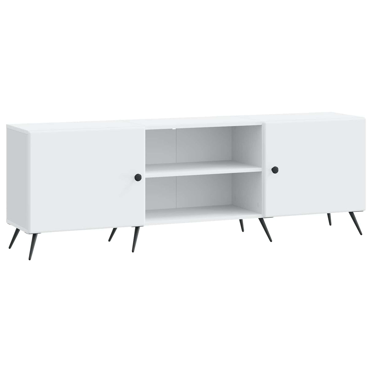vidaXL TV Kast Wit 150 x 31 x 50 cm Bewerkt hout