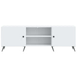 vidaXL TV Kast Wit 150 x 31 x 50 cm Bewerkt hout