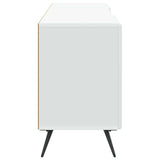 vidaXL TV Kast Wit 150 x 31 x 50 cm Bewerkt hout