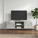 vidaXL TV Kast Wit 150 x 31 x 50 cm Bewerkt hout
