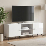 vidaXL TV Kast Wit 150 x 31 x 50 cm Bewerkt hout