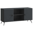 vidaXL TV Kast Zwart 102 x 34,5 x 50 cm Bewerkt hout