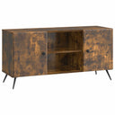 vidaXL TV Kast Zwart 102 x 34,5 x 50 cm Bewerkt hout
