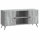 vidaXL TV Kast Zwart 102 x 34,5 x 50 cm Bewerkt hout