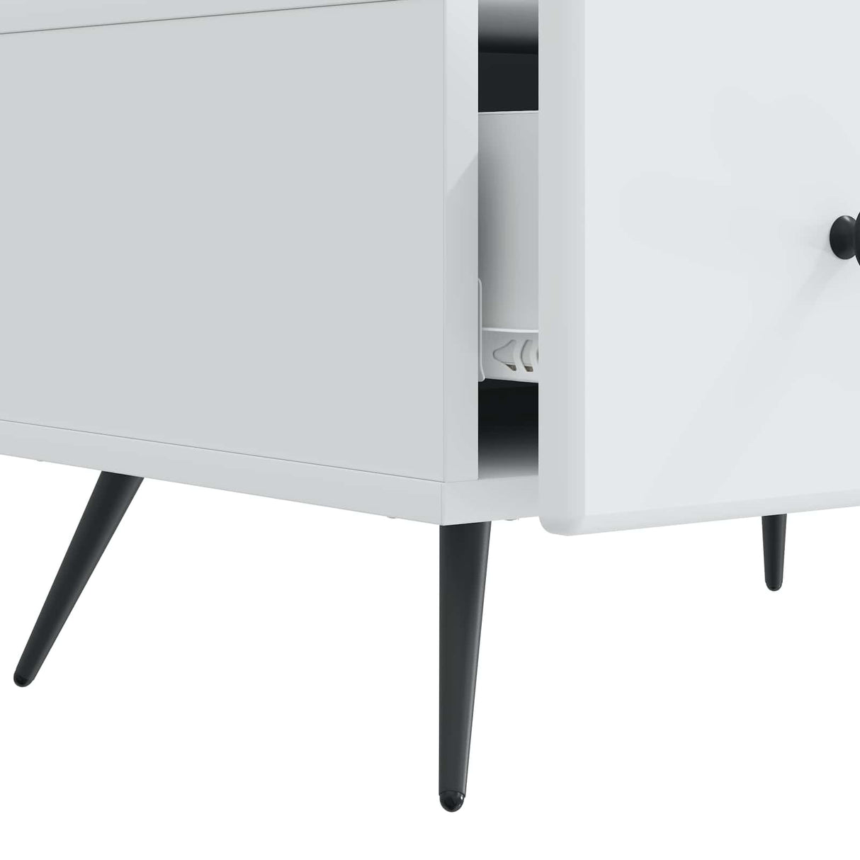 vidaXL TV Kast met lade Wit 147 x 34,5 x 30 cm Bewerkt hout