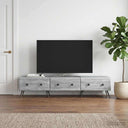 vidaXL TV Kast met lade Wit 147 x 34,5 x 30 cm Bewerkt hout