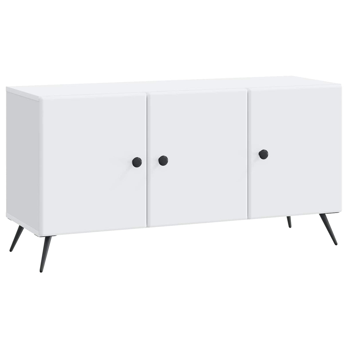 vidaXL TV Cabinet White 99 x 34.5 x 50 cm Engineered Wood