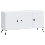 vidaXL TV Cabinet White 99 x 34.5 x 50 cm Engineered Wood
