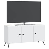 vidaXL TV Cabinet White 99 x 34.5 x 50 cm Engineered Wood