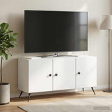 vidaXL TV Cabinet White 99 x 34.5 x 50 cm Engineered Wood