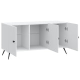 vidaXL TV Cabinet White 99 x 34.5 x 50 cm Engineered Wood