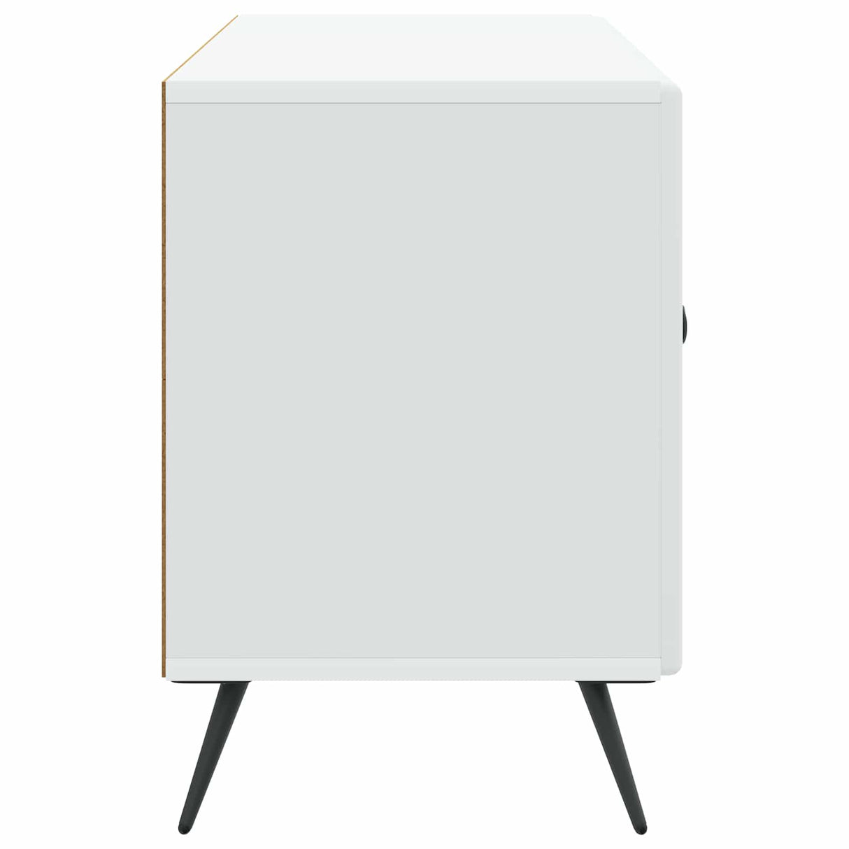 vidaXL TV Cabinet White 99 x 34.5 x 50 cm Engineered Wood