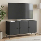 vidaXL TV Cabinet White 99 x 34.5 x 50 cm Engineered Wood